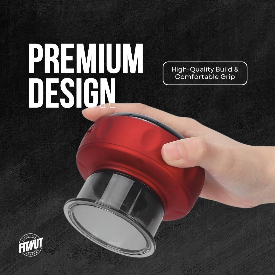 Smart cuping massager